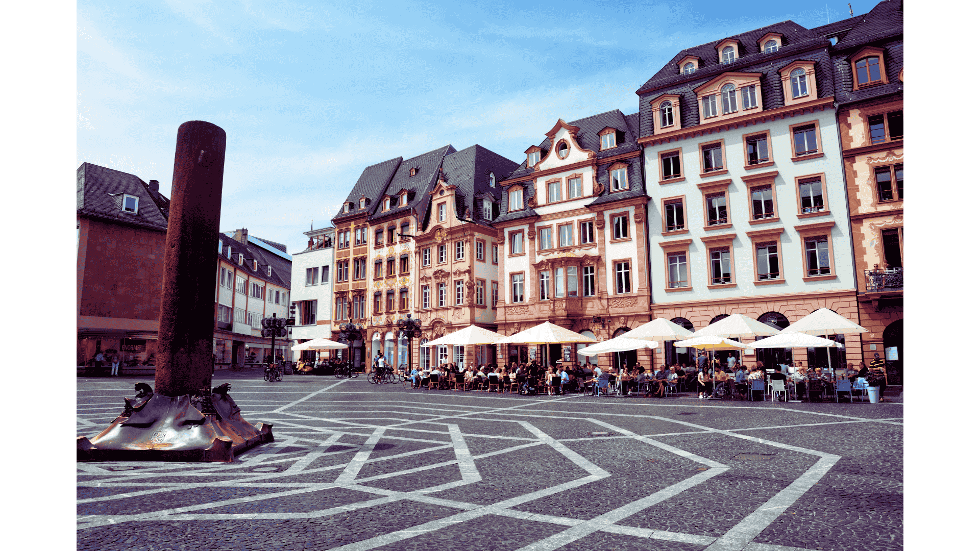 Marktplatz in Mainz als Symbol für externen Datenschutzbeauftragten in Mainz